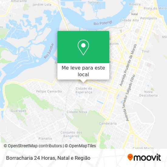 Borracharia 24 Horas mapa