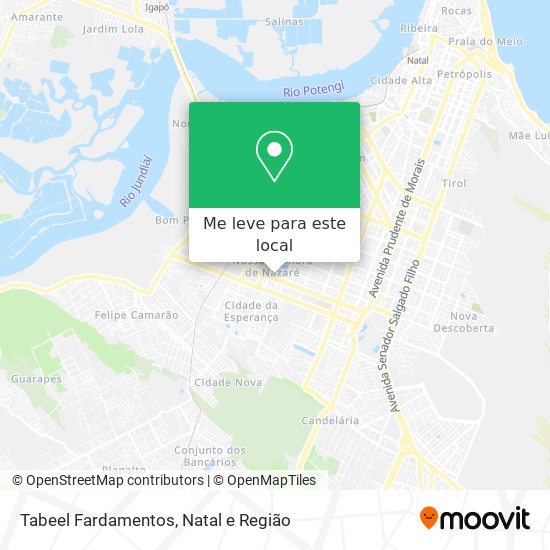 Tabeel Fardamentos mapa