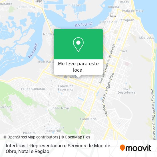 Interbrasil -Representacao e Servicos de Mao de Obra mapa