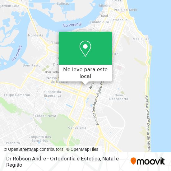 Dr Robson André - Ortodontia e Estética mapa