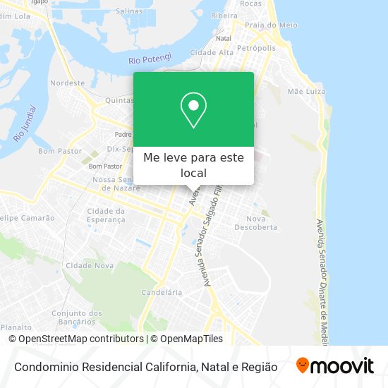 Condominio Residencial California mapa