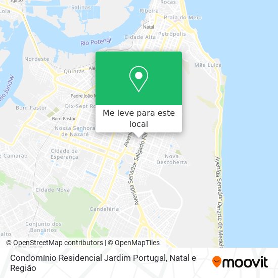 Condomínio Residencial Jardim Portugal mapa