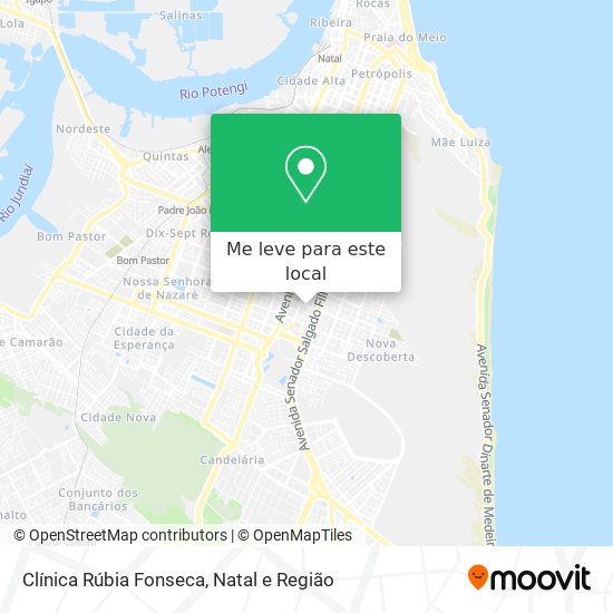 Clínica Rúbia Fonseca mapa