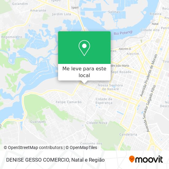 DENISE GESSO COMERCIO mapa