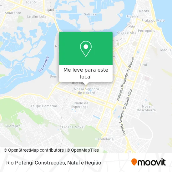 Rio Potengi Construcoes mapa