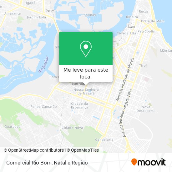 Comercial Rio Bom mapa
