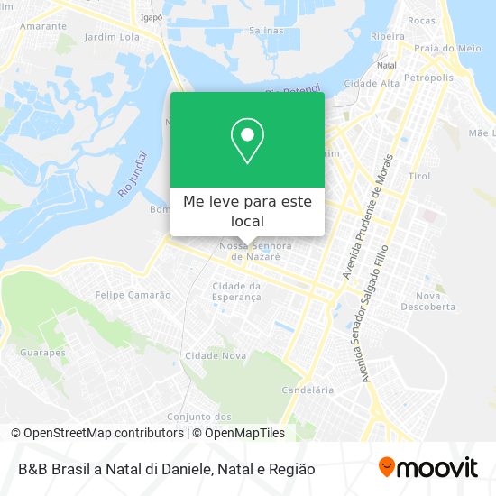 B&B Brasil a Natal di Daniele mapa