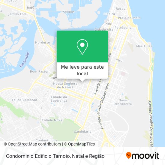 Condominio Edificio Tamoio mapa
