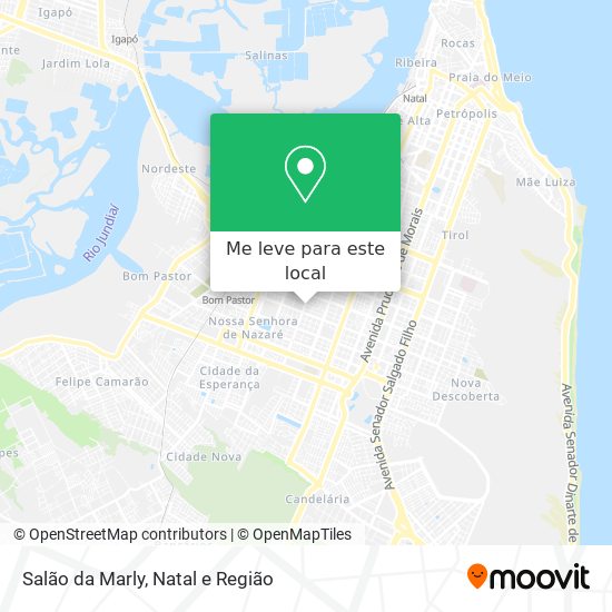 Salão da Marly mapa