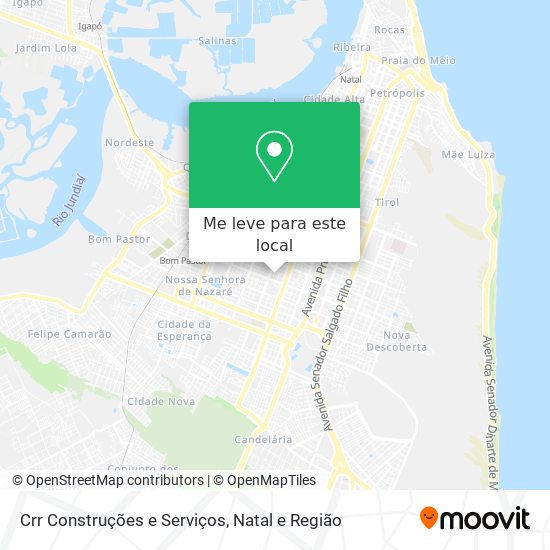 Crr Construções e Serviços mapa