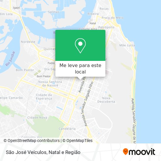 São José Veículos mapa