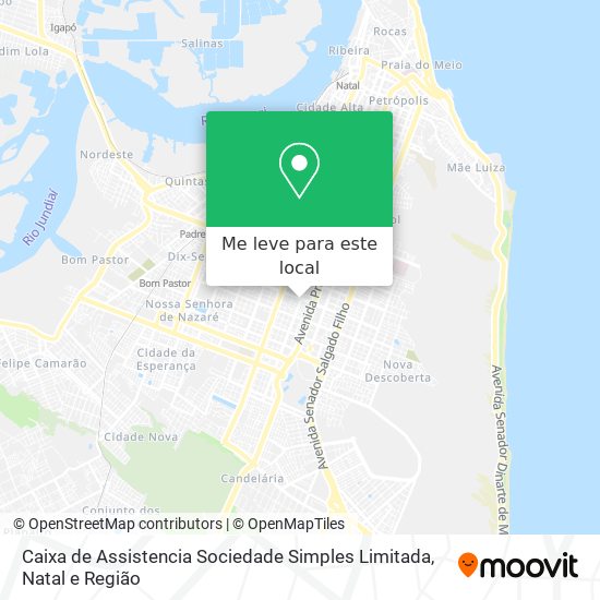 Caixa de Assistencia Sociedade Simples Limitada mapa