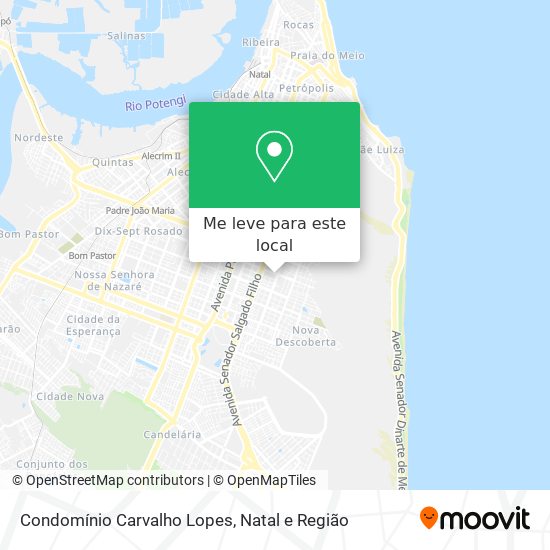 Condomínio Carvalho Lopes mapa