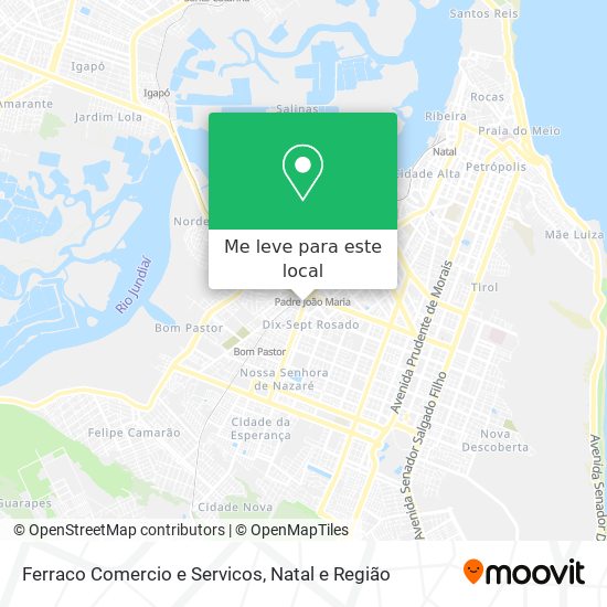 Ferraco Comercio e Servicos mapa