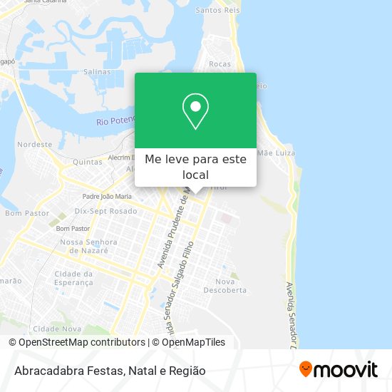Abracadabra Festas mapa