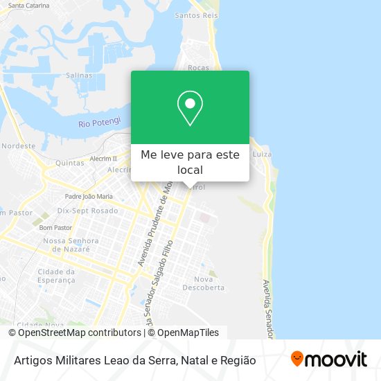 Artigos Militares Leao da Serra mapa
