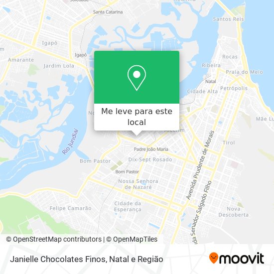 Janielle Chocolates Finos mapa