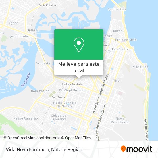 Vida Nova Farmacia mapa