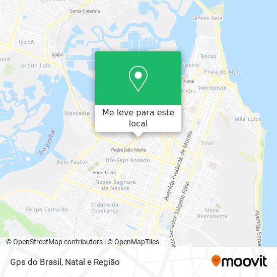 Gps do Brasil mapa