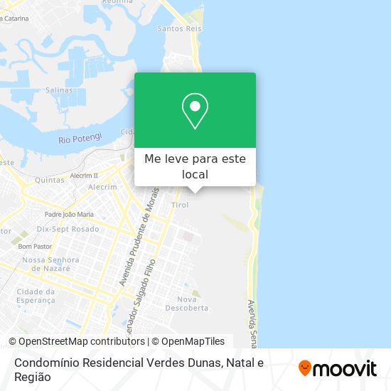 Condomínio Residencial Verdes Dunas mapa