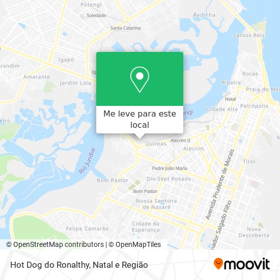 Hot Dog do Ronalthy mapa
