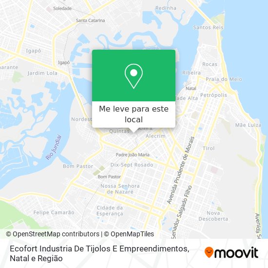 Ecofort Industria De Tijolos E Empreendimentos mapa