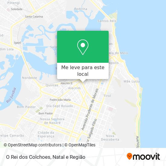 O Rei dos Colchoes mapa