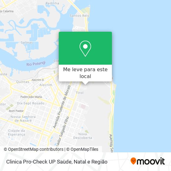 Clinica Pro-Check UP Saùde mapa
