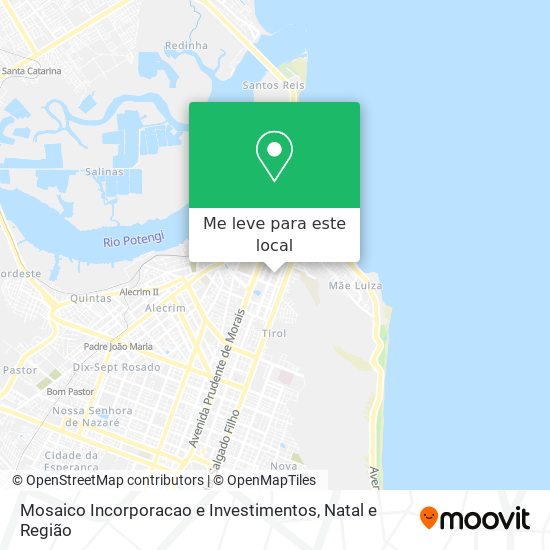 Mosaico Incorporacao e Investimentos mapa