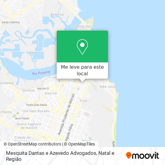 Mesquita Dantas e Azevedo Advogados mapa