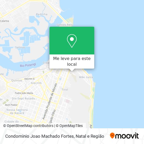 Condominio Joao Machado Fortes mapa