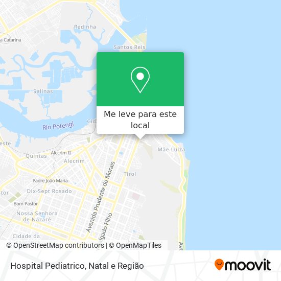 Hospital Pediatrico mapa