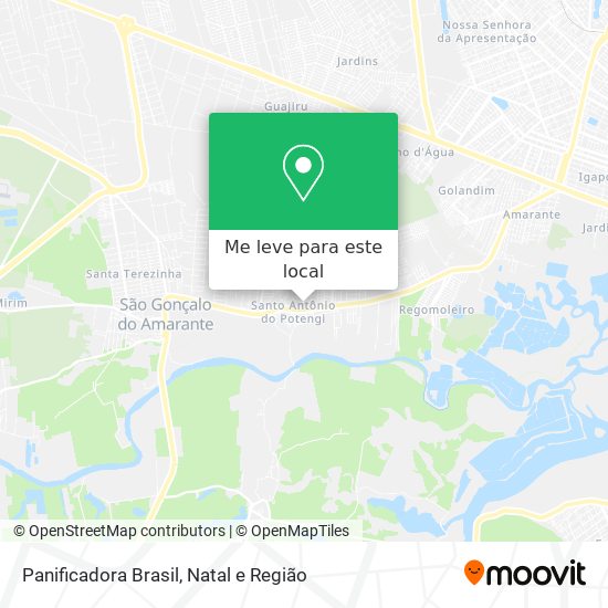 Panificadora Brasil mapa