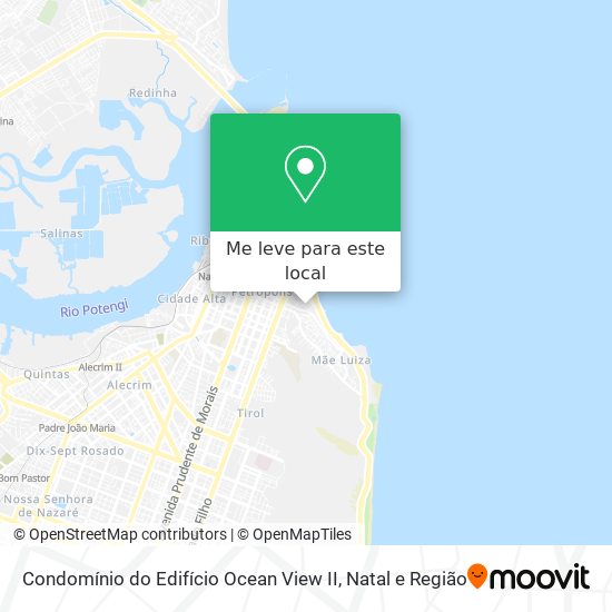 Condomínio do Edifício Ocean View II mapa