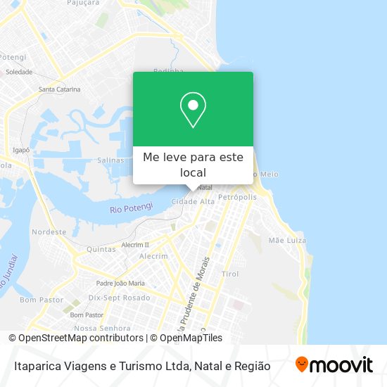 Itaparica Viagens e Turismo Ltda mapa