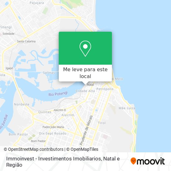 Immoinvest - Investimentos Imobiliarios mapa