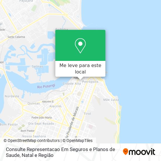 Consulte Representacao Em Seguros e Planos de Saude mapa