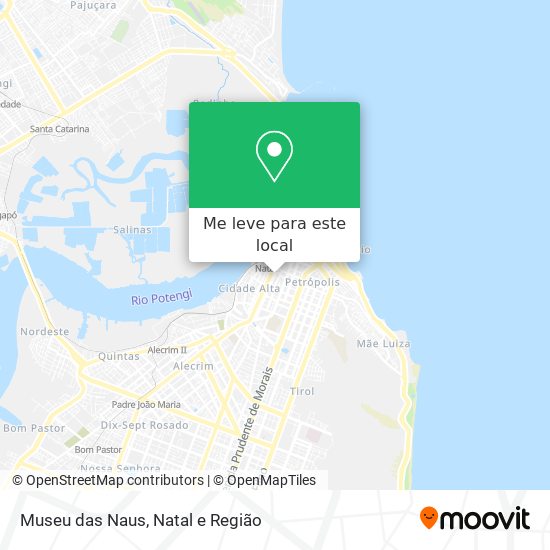 Museu das Naus mapa