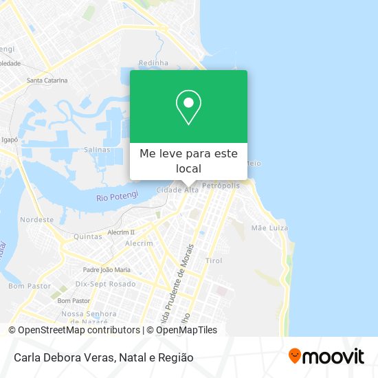 Carla Debora Veras mapa