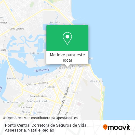 Ponto Central Corretora de Seguros de Vida, Assessoria mapa