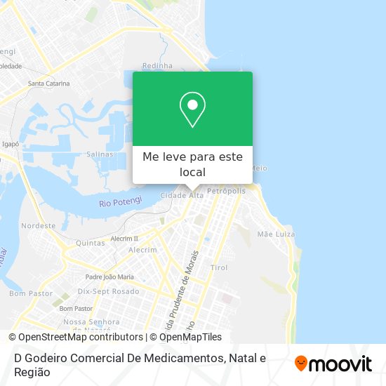 D Godeiro Comercial De Medicamentos mapa