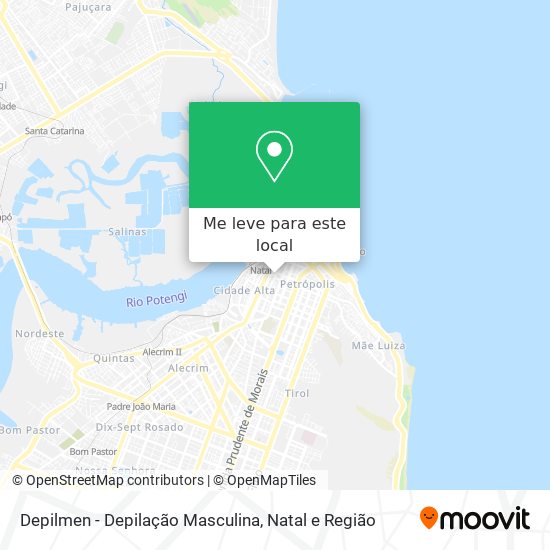 Depilmen - Depilação Masculina mapa