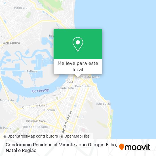 Condominio Residencial Mirante Joao Olimpio Filho mapa