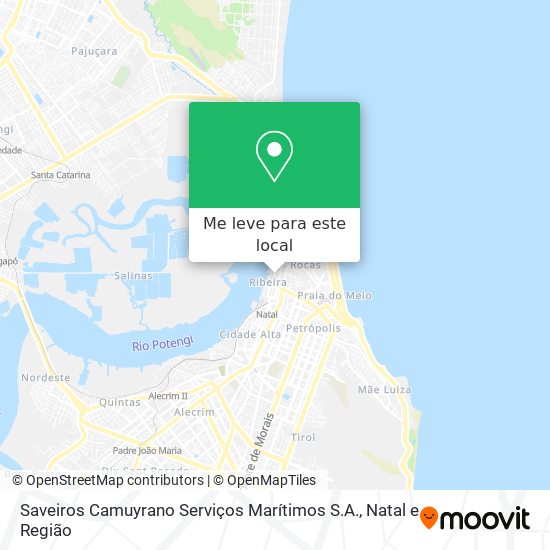 Saveiros Camuyrano Serviços Marítimos S.A. mapa