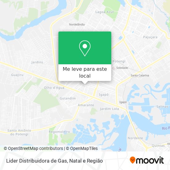Lider Distribuidora de Gas mapa