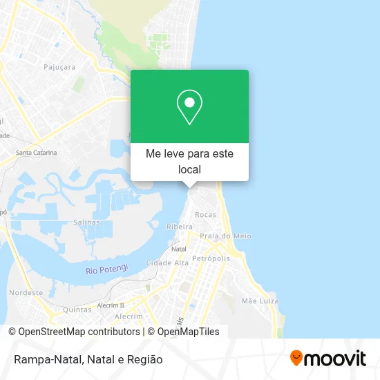 Rampa-Natal mapa