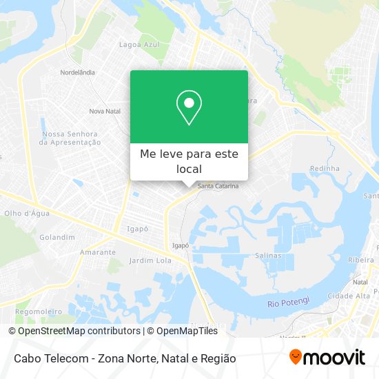 Cabo Telecom - Zona Norte mapa