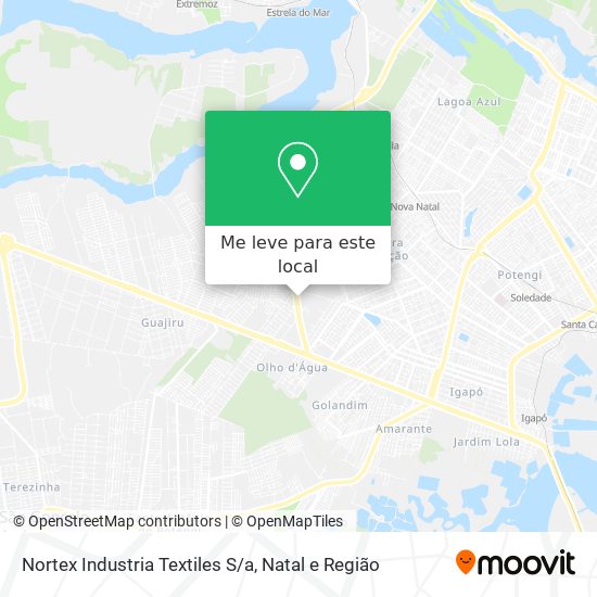 Nortex Industria Textiles S/a mapa