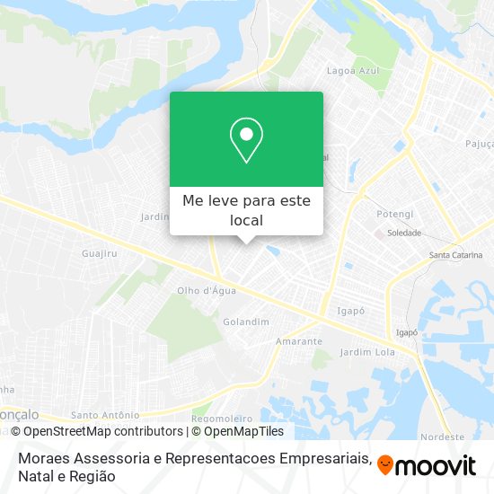 Moraes Assessoria e Representacoes Empresariais mapa