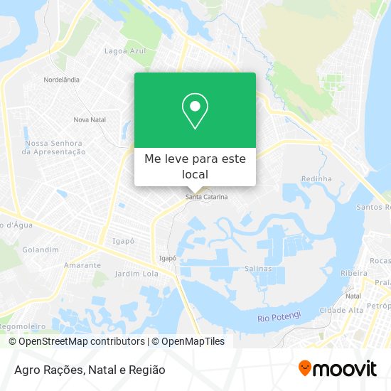 Agro Rações mapa